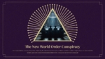 Free Illuminati Presentation Template For Conspiracy Theory Presentation