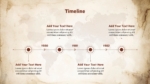 Historical Timeline Template PPT