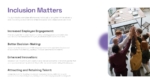 Inclusion Matters Slide for Diversity, Equity And Inclusion ppt