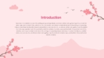 Japanese Theme Introduction PowerPoint Template