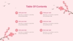 Japanese Theme Table of Content PowerPoint Template
