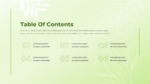 Modern Table Of Contents PowerPoint Template