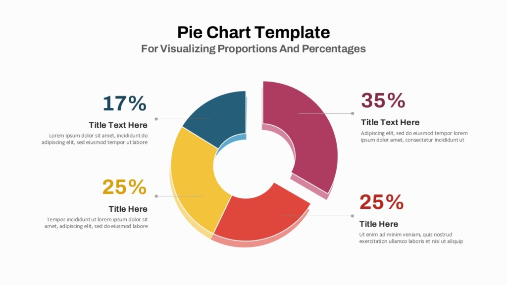 Pie Chart For PPT and Google Slides