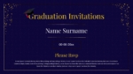 Free Powerpoint Template For Graduation Ceremony Invitation