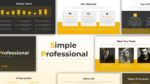 Simple Professional Template For PowerPoint and Google Slides Featured Image
