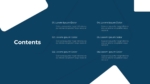 Table Of Contents PowerPoint Design Template