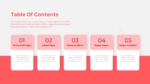 Table Of Contents Powerpoint Template Download