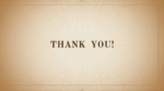 Vintage Thank You Template PPT