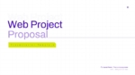 Web Project Proposal PowerPoint Template and Google Slides