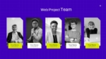Web Project Team Template For PowerPoint Template and Google Slides