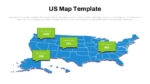 us map template ppt and google slides