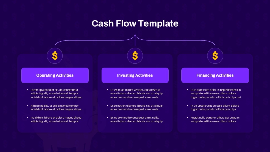 Cash Flow PowerPoint Presentation Template