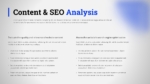Content and SEO Analysis PowerPoint Template