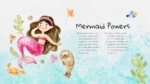 Cute Free Mermaids PowerPoint Templates