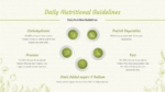 Daily Nutrition Guideline Presentation Template