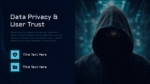 Data Privacy And User Trust Powerpoint Template