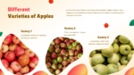 Different Varieties of Apple PowerPoint Presentation Template