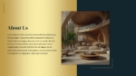 Elegant Gold Accents Luxury Templates For Presentation