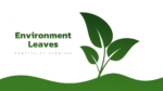 Environment Leaves Presentation PowerPoint and Google Slides Templates