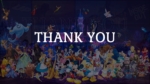 Free Disney Themes Thank You Template