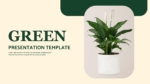Free Green Theme Presentation Templates