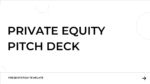 Free Private Equity Pitch Deck Template