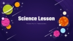 Free Science Lesson Plan Slide Template