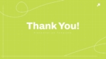 Green Theme Thank You Template