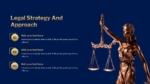 Legal Strategy and Approach Presentation Template For PPT and Google Slides