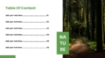 Minimal Nature PowerPoint Template