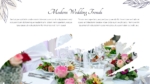 Modern Wedding Trends PPT Template For Free