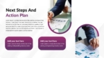 Next Steps and Action plan PowerPoint Presentation Template