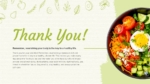 Nutrition Food Theme Thank You Template