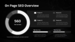 On Page SEO Performance Presentation Template For PowerPoint and Google Slides