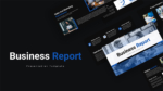 Professional Business Report Presentation Templates Featured Image