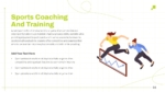 Sports Coaching and Training PowerPoint Presentation Slide