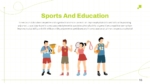 Sports and Education PowerPoint Presentation Slide