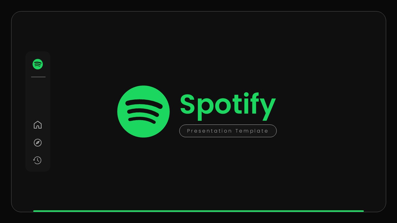 Spotify PowerPoint and Google Slides Template