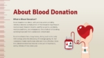 Blood Donation PPT Template Free Download