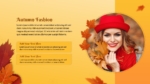 Free Autumn Fashion Presentation Template