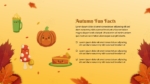 Free Autumn Fun Facts Presentation Template