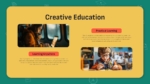 Free Creative Education Presentation Template