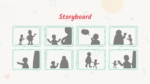 Free Hand Drawn Style Storyboarding PPT Slide Template