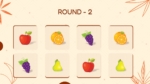 Free Memory Game Round 2 PowerPoint Template