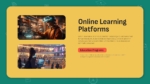 Free Online Learning Platforms Presentation Template