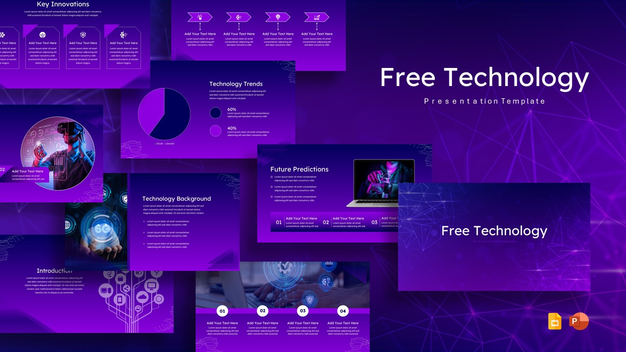 Free Technology PowerPoint Templates and Google Slides Featured Image