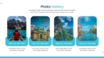 Free Vacation Gallery Slide Template