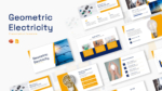 Geometric Electricity Presentation Templates for PowerPoint and Google Slides Featured Image
