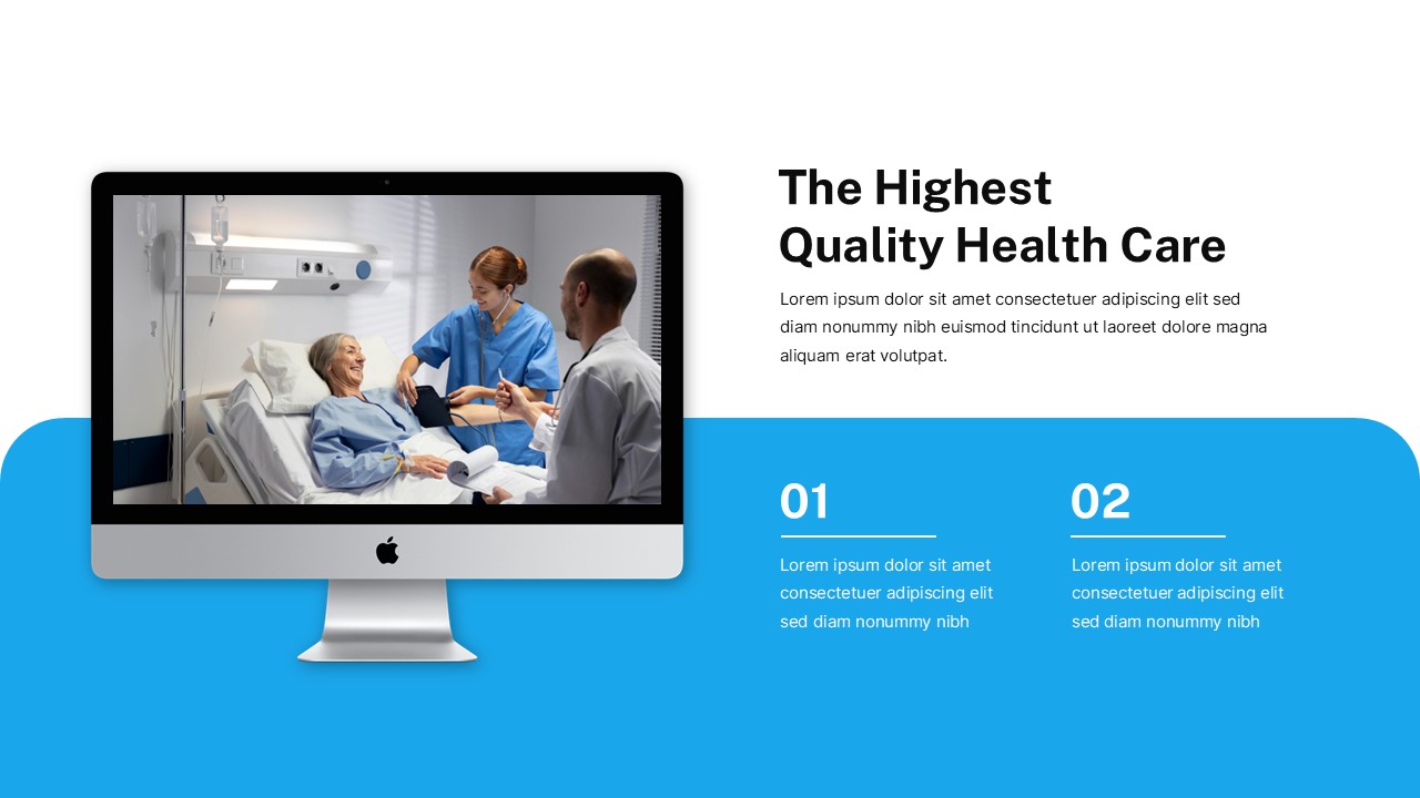 Medical Theme Power Point Template