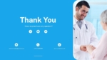 Medical Theme Thank You Power Point Template